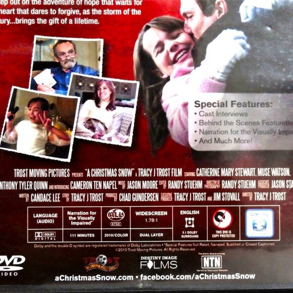 A CHRISTMAS SNOW DVD Muse Watson, Catherine Mary Stewart, Cameron Ten Napel - Picture 4 of 5